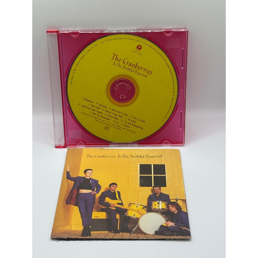 The Cranberries 3 CD Lot No Need to Argue To the Faithful Departed 90s Alt Rock